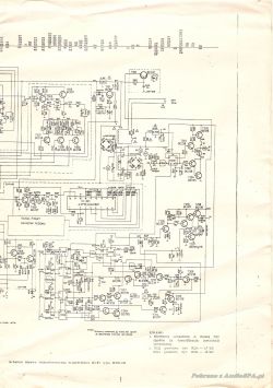 Schemat ideowy magnetofonu Hi-Fi MDS-442.