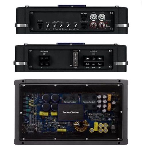 Jak połączyć w mostek Harman Kardon CA 1500 M z dwoma wyjściami?