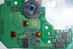 Renault Megane II - Identyfikacja elementu na pilocie karcie