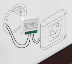 [BK7231N/CBU] Moduł przekaźnika do puszki - AP-SMT-Breaker02-1CH