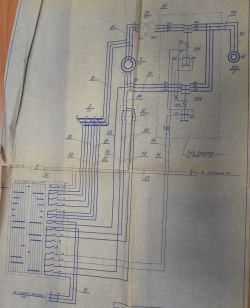 Schemat sterowania silnika pierścieniowego z rezystorem wirnikowym