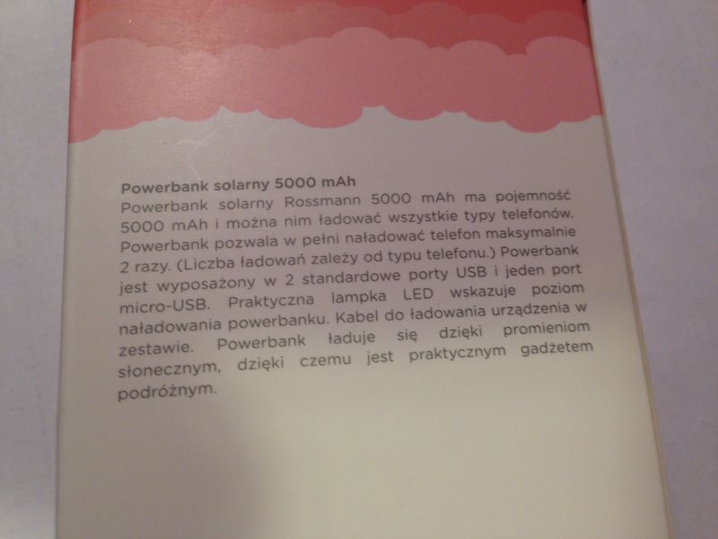 Powerbank z Rossmana. Co jest wart?