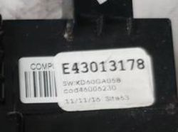 Naklejka z numerem E43013178 i wersją oprogramowania SW:KD60GA058