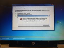 Błąd podczas instalacji Windows na dysku ssd msata podłączonym do micro sata