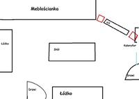 Ustawienie kolumn Alton 110 oraz Polaris 200 w pomieszczeniu 24m2.