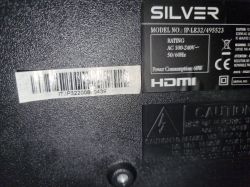 Silver IP-LE32-495523 TV: Sound Only Works After Warm-Up Issue