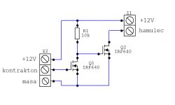 Rower elektryczny Optime Rider - instalacja oświetlenia LED 6W 12V