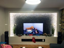 Zaawansowane sterowanie oświetleniem w salonie