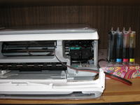 Ile tuszu wlać do CISS HP 338/343, by uniknąć wycieku z kartridża?