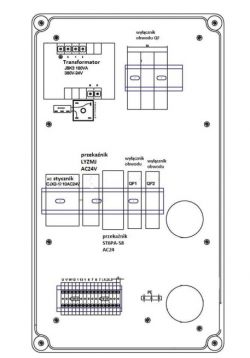 Podnośnik hydrauliczny - Sterowanie podnośnika hydraulicznego Stertil Koni KS-2025