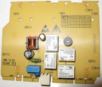 Zmywarka Bosch uszkodzony moduł - zwęglone elementy wartość foto