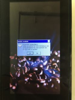 Zawieszenie interfejsu w ekspresie do kawy Schaerer z układem i.MX6 i Windows CE po aktualizacji