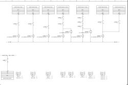 Schemat połączeń elektrycznych układu sterowania windą