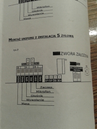 Jak podłączyć domofon Cyfral Smart 5P do starej instalacji 5-przewodowej?