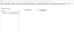 Screenshot of BK7231 Easy UART Flasher tool for downloading and flashing firmware.