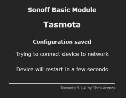 ESP8266 and Tasmota - controlling the WiFi relay step by step