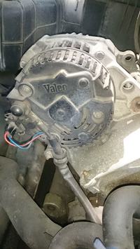 Passat B3 1.9 TDI '93 - Co urwałem w alternatorze Valeo 60A?