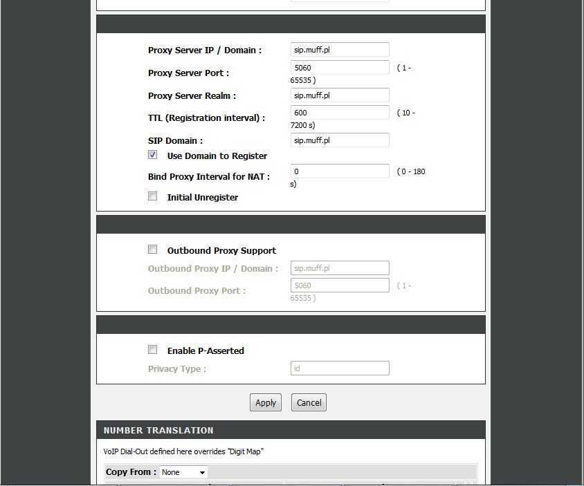 DVGG5402SP Router WiFi Konfiguracja VoIP elektroda.pl