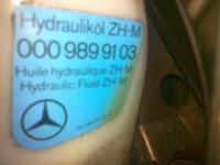 Mercedes E124 E250 - Jaki olej do zbiornika systemu ASD?