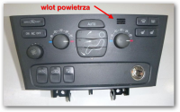 Volvo S60 \\\'07 - Identyfikacja elementu w panelu klimatyzacji Volvo S60 \\\'07 - Identyfikacja elementu w panelu klimatyzacji