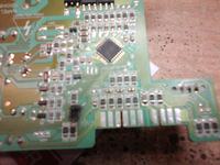 Beko DIS 1521 - Jaki opór dla spalonego rezystora R32 na płytce Karel F335?