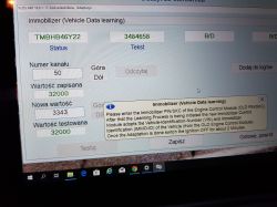 Fabia 2002r. Pin licznika - Pin jest a logowanie error