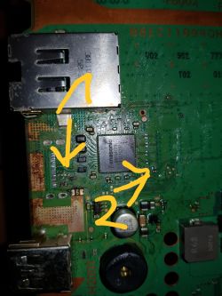 PS4 SAC-001 - Urwany układ smd czy zna ktoś oznaczenia