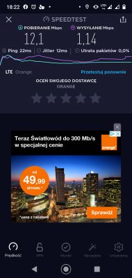 Sieć internetowa dla wsi: T-mobile vs Orange - 500GB/msc, 30Mbps, wybór routera