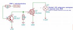 AVR + Mosfet - sterowanie PWM żarówkami 12V AVR + Mosfet - sterowanie PWM żarówkami 12V
