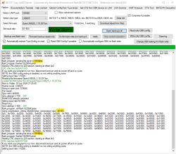Screenshot of BK7231 Easy UART Flasher showing “Write done” and flashing log output.