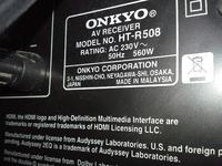 ONKYO HT-R508 - Spalona końcówka mocy ONKYO HT-R508 - Spalona końcówka mocy