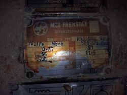 - Prądnica generator czechosłowacka 3 fazowa typ A8C4 16 kW