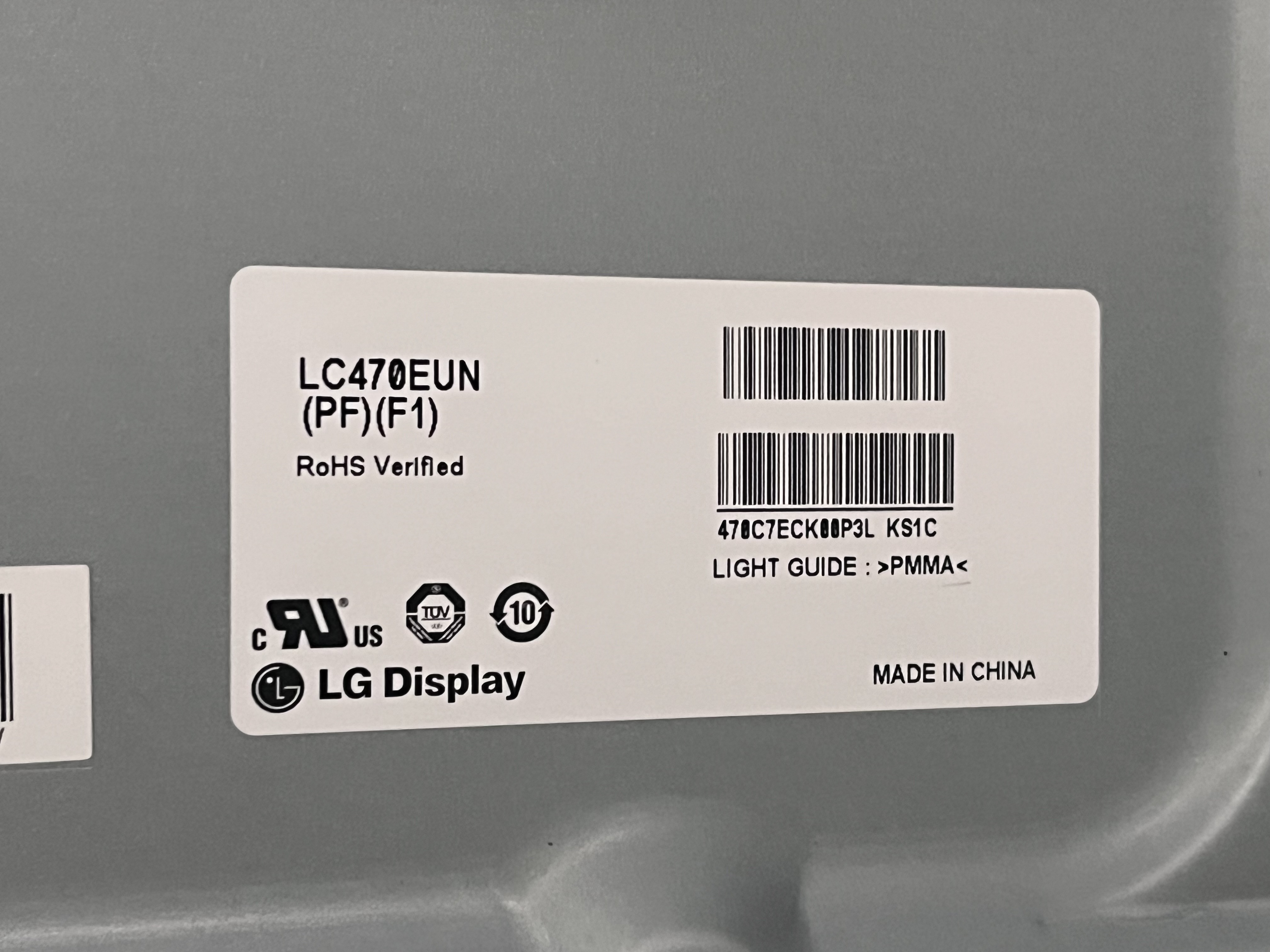 Blaupunkt 47 TV Stuck in Standby Need .bin File for UF11 Replacement