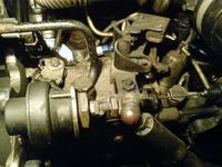 Peugeot 206 1.9D 1999 - Zawór stop na pompie, brak czwartego przewodu?