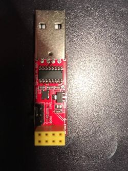 ESP8266-01 firmware update but no response to connection
