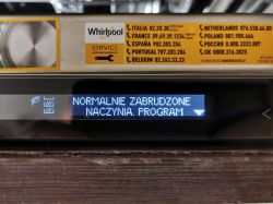Whirlpool WIS 1150 PEL - zmywarka nie otwiera automatycznie drzwiczek Whirlpool WIS 1150 PEL - zmywarka nie otwiera automatycznie drzwiczek