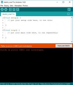 arduino na STM32 z STLINK V2 - brak portu COM arduino na STM32 z STLINK V2 - brak portu COM