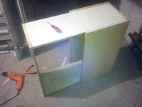 Subwoofer z starej szafki i Tonsila Subwoofer z starej szafki i Tonsila