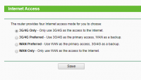 Connection of TP-Link TLMR3420 router with INEA modem (Nokia G-241W-A) no wifi.