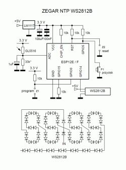 6-bitowy zegarek dla początkującego do lekcji lutowania Ciekawy zestaw z Chin.