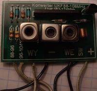 Konwerter UKF 88-108MHz i Tosca 303 Konwerter UKF 88-108MHz i Tosca 303