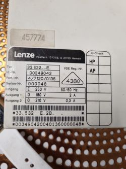 Spalone diody w falowniku Lenze 530: wymiana, przyczyna uszkodzenia, poszukiwanie falownika