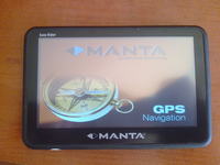 Manta GPS440 Easy Rider zawiesza się na ekranie początkowym