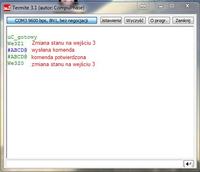 [atmega32][C] - Sprawdzenie programu i schematu (sterowanie przez rs232)