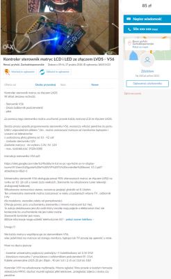 Wybór kontrolera HDMI do matrycy LP156WH2 - co potrzebuję?