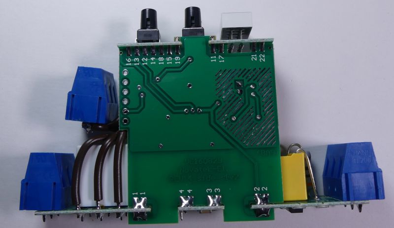 Przełącznik faz PEF-320, przekaźnik czasowy REV-114 Novatek-Electro - testy