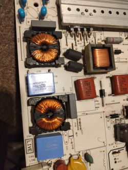 Sharp LC-40LE510E V: Uszkodzony zasilacz 17PW07-2 080411 V1 - poszukiwanie schematu