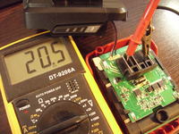 Akumulator Parkside PAP 18 A1 - Uszkodzona (elektronika?) AKU wkrętarki