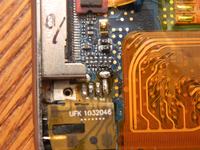 Ipod 2gen - Gniazdo słuch. HF iPod Touch 2g schemat połączenia