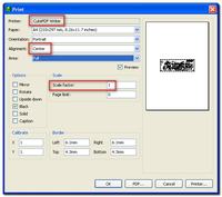 Zły rozstaw nóżek w Eaglu